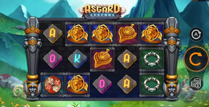 Vstupte do světa Asgardu a točte slot Asgard Legends v F1 Casino